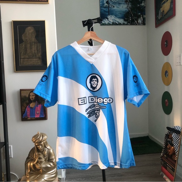 El Diego Maradona argentina #10 fan jersey - Picture 1 of 11